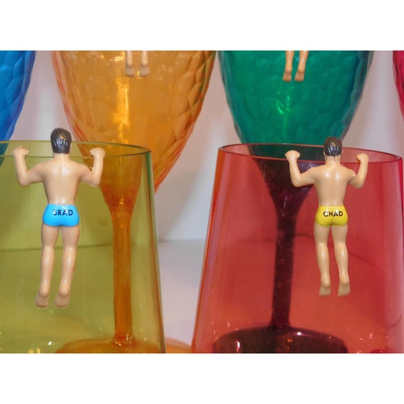 Drink Marker Drinking Buddies Set of 6 - Picture 4 of 12